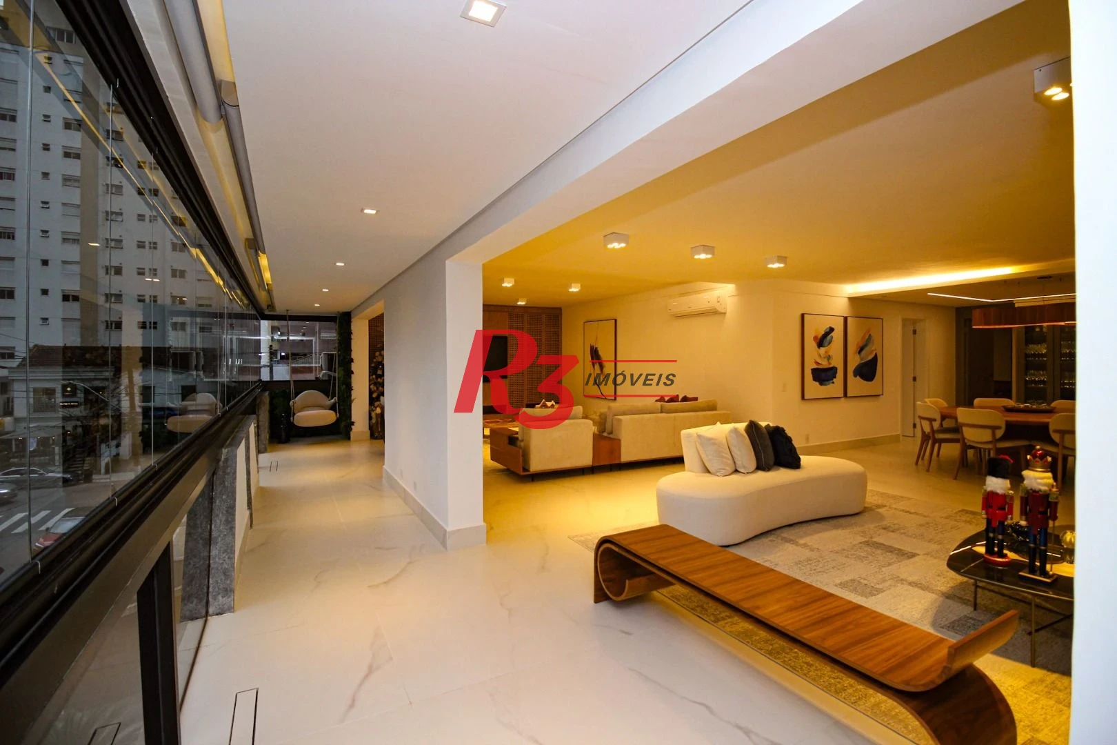 Apartamento com 4 dormitórios à venda, 320 m² por R$ 3.800.000,00 - Boqueirão - Santos/SP