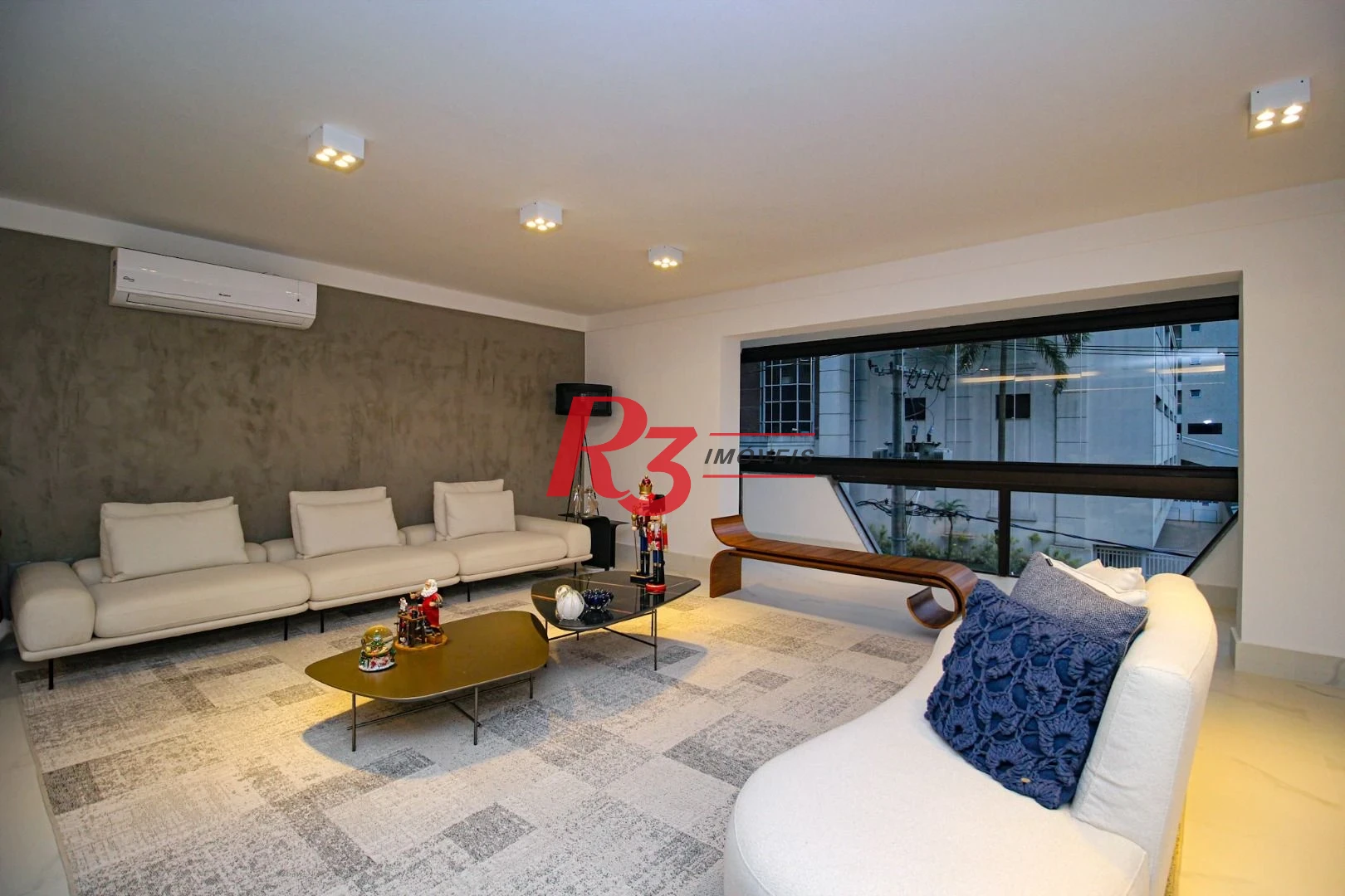 Apartamento com 4 dormitórios à venda, 320 m² por R$ 3.800.000,00 - Boqueirão - Santos/SP