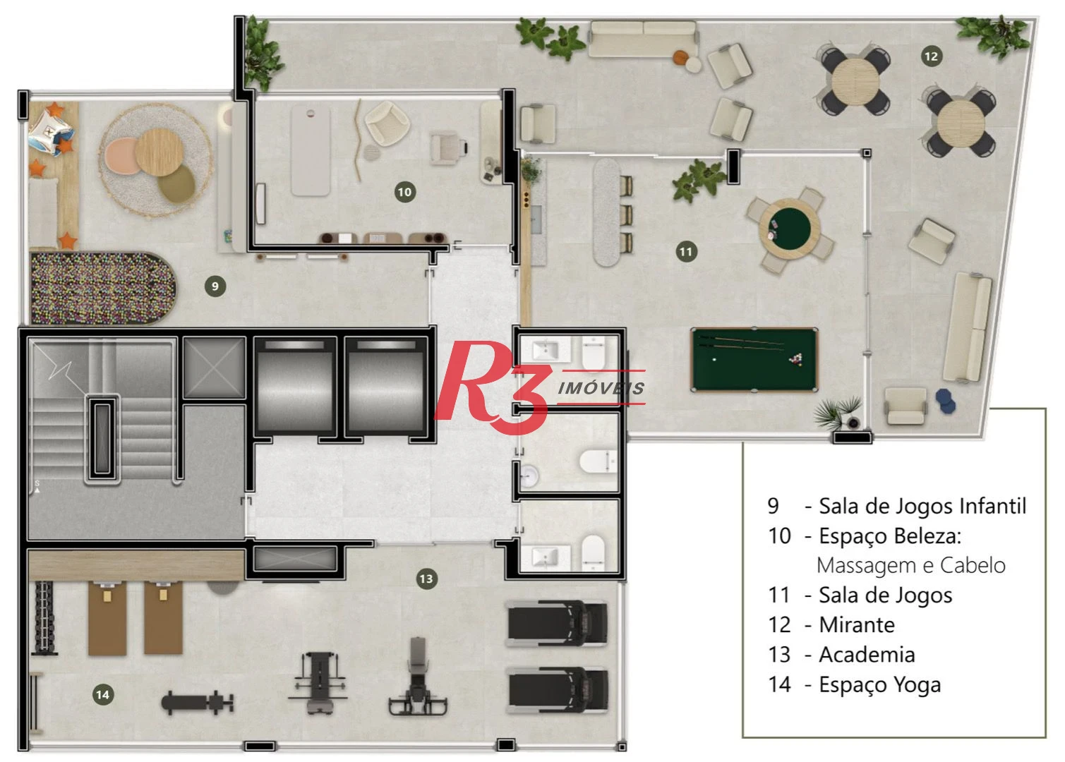 Apartamento com 3 dormitórios à venda, 145 m² por R$ 2.590.000,00 - Ponta da Praia - Santos/SP