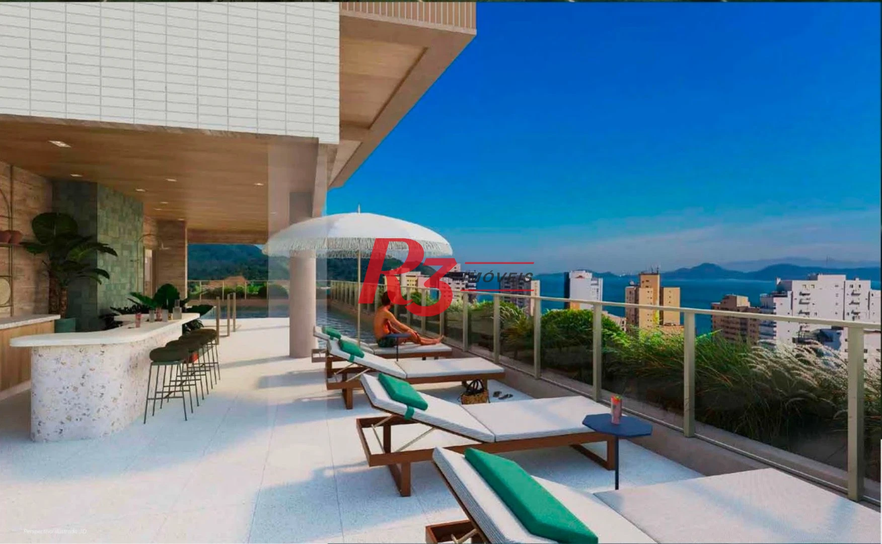Apartamento com 3 dormitórios à venda, 145 m² por R$ 2.590.000,00 - Ponta da Praia - Santos/SP