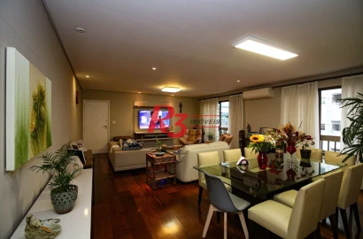 Apartamento à venda, 149 m² por R$ 1.180.000,00 - Embaré - Santos/SP