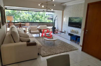 Apartamento com 3 dormitórios à venda, 140 m² por R$ 750.000,00 - Centro - Guarujá/SP