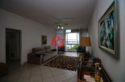 Apartamento com 2 dormitórios à venda, 98 m² por R$ 1.100.000,00 - Embaré - Santos/SP