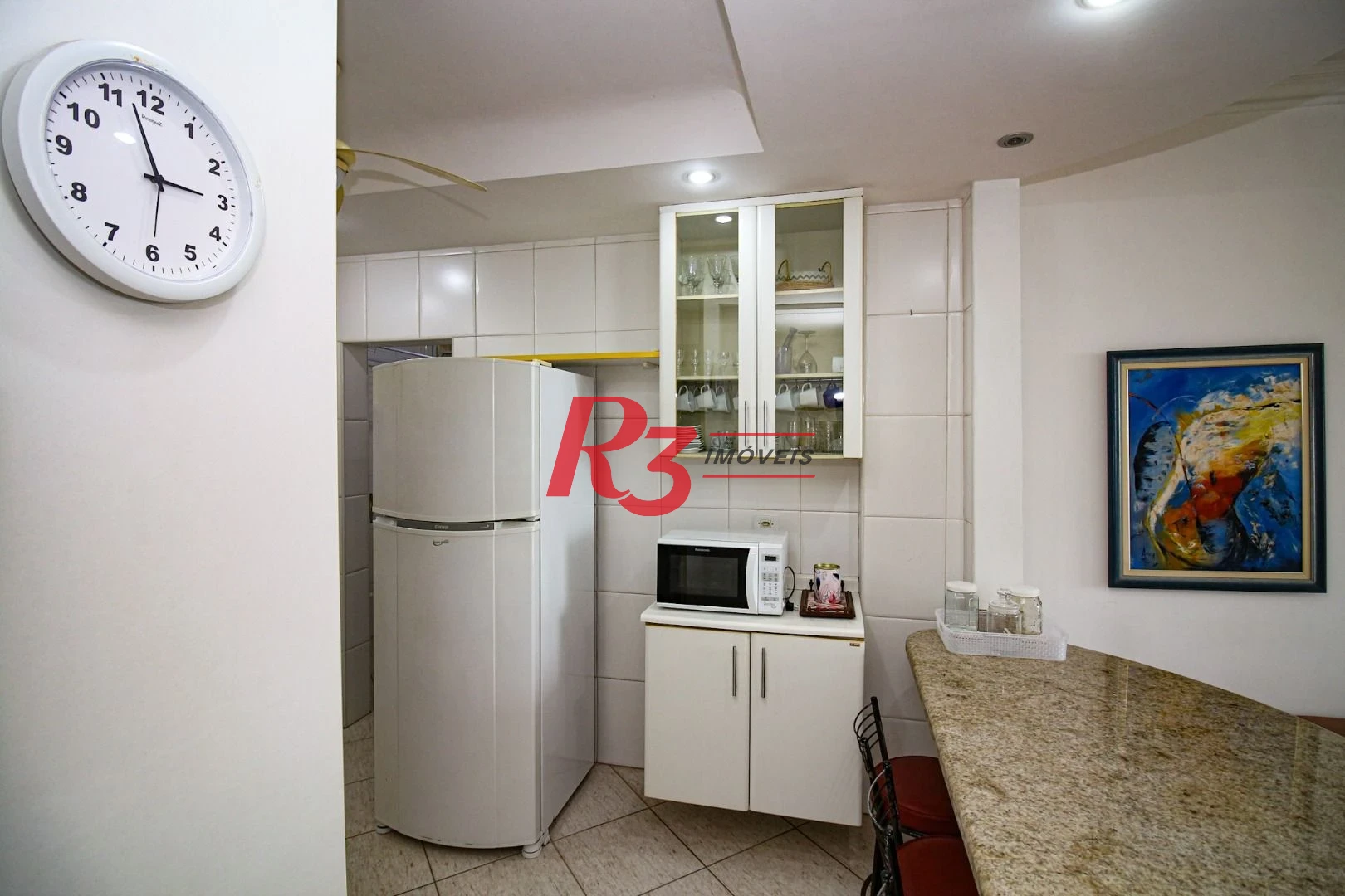 Apartamento com 2 dormitórios à venda, 98 m² por R$ 1.100.000,00 - Embaré - Santos/SP