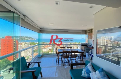 Apartamento com 2 dormitórios à venda, 67 m² por R$ 855.000,00 - Loteamento João Batista Julião - Guarujá/SP