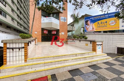 Loja para alugar, 128 m² por R$ 12.000,02/mês - Gonzaga - Santos/SP