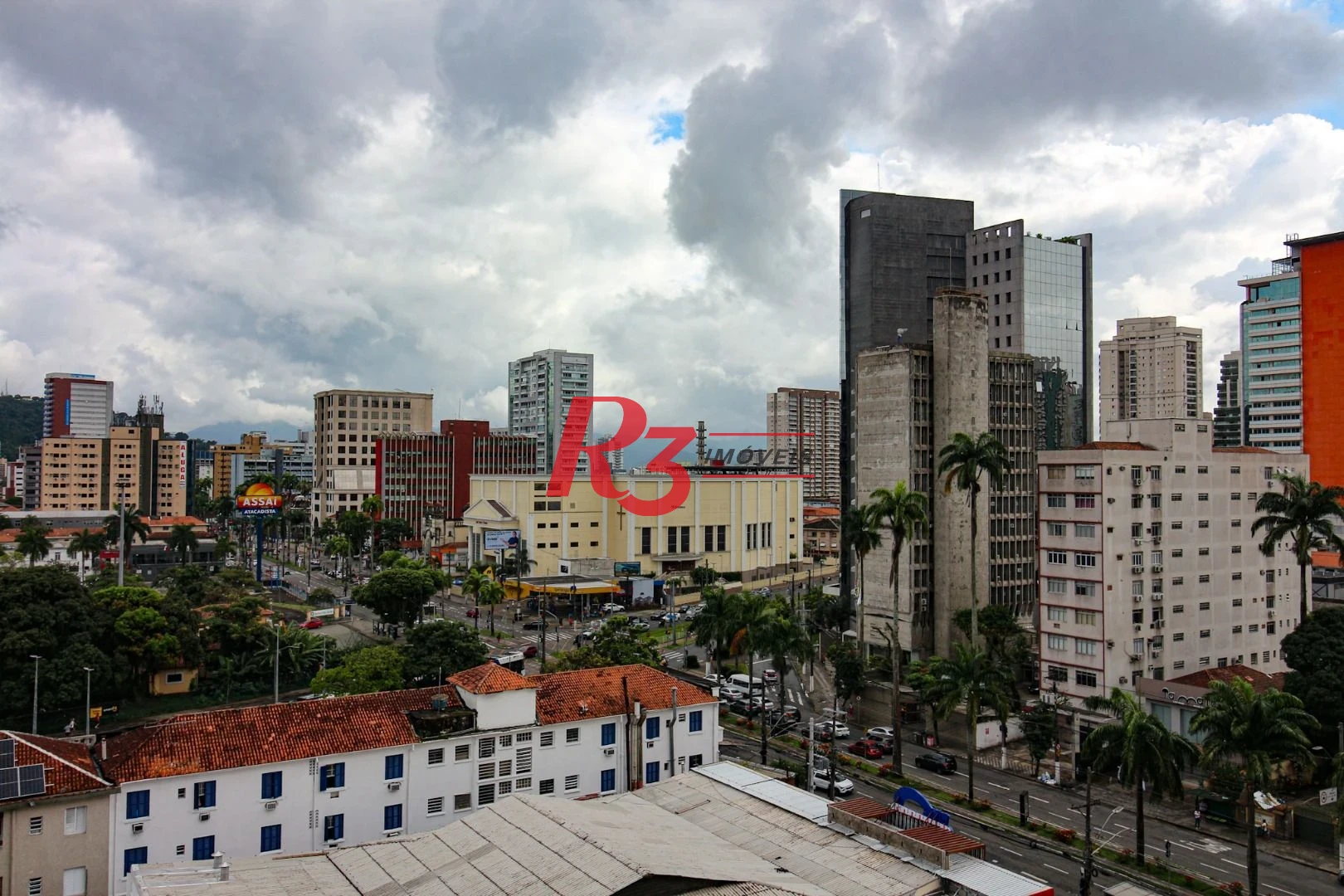 Sala para alugar, 44 m² por R$ 3.000,02/mês - Gonzaga - Santos/SP
