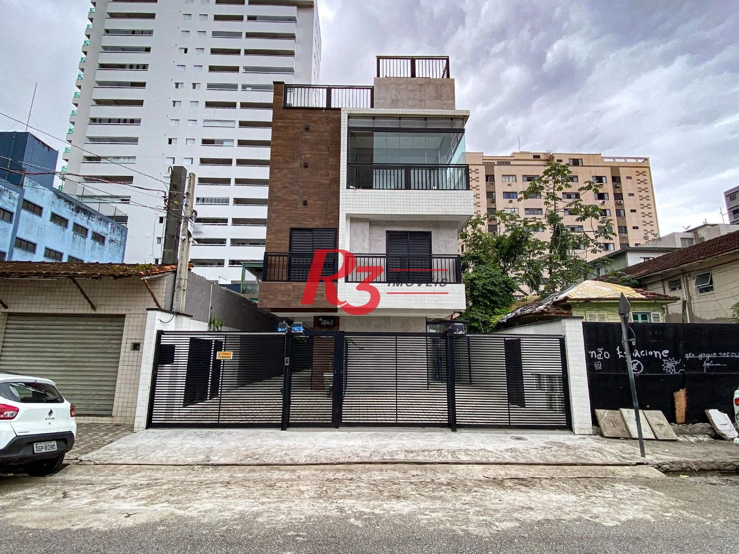 Sobrado à venda, 98 m² - Marapé - Santos/SP