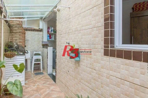Village com 3 dormitórios à venda, 112 m² por R$ 578.000,00 - Macuco - Santos/SP
