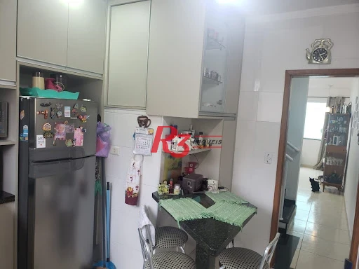 Village com 3 dormitórios à venda, 112 m² por R$ 578.000,00 - Macuco - Santos/SP