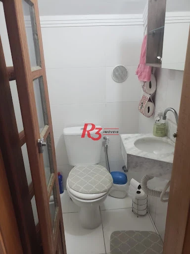 Village com 3 dormitórios à venda, 112 m² por R$ 578.000,00 - Macuco - Santos/SP