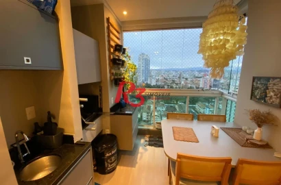 Apartamento à venda, 80 m² por R$ 1.350.000,00 - Ponta da Praia - Santos/SP