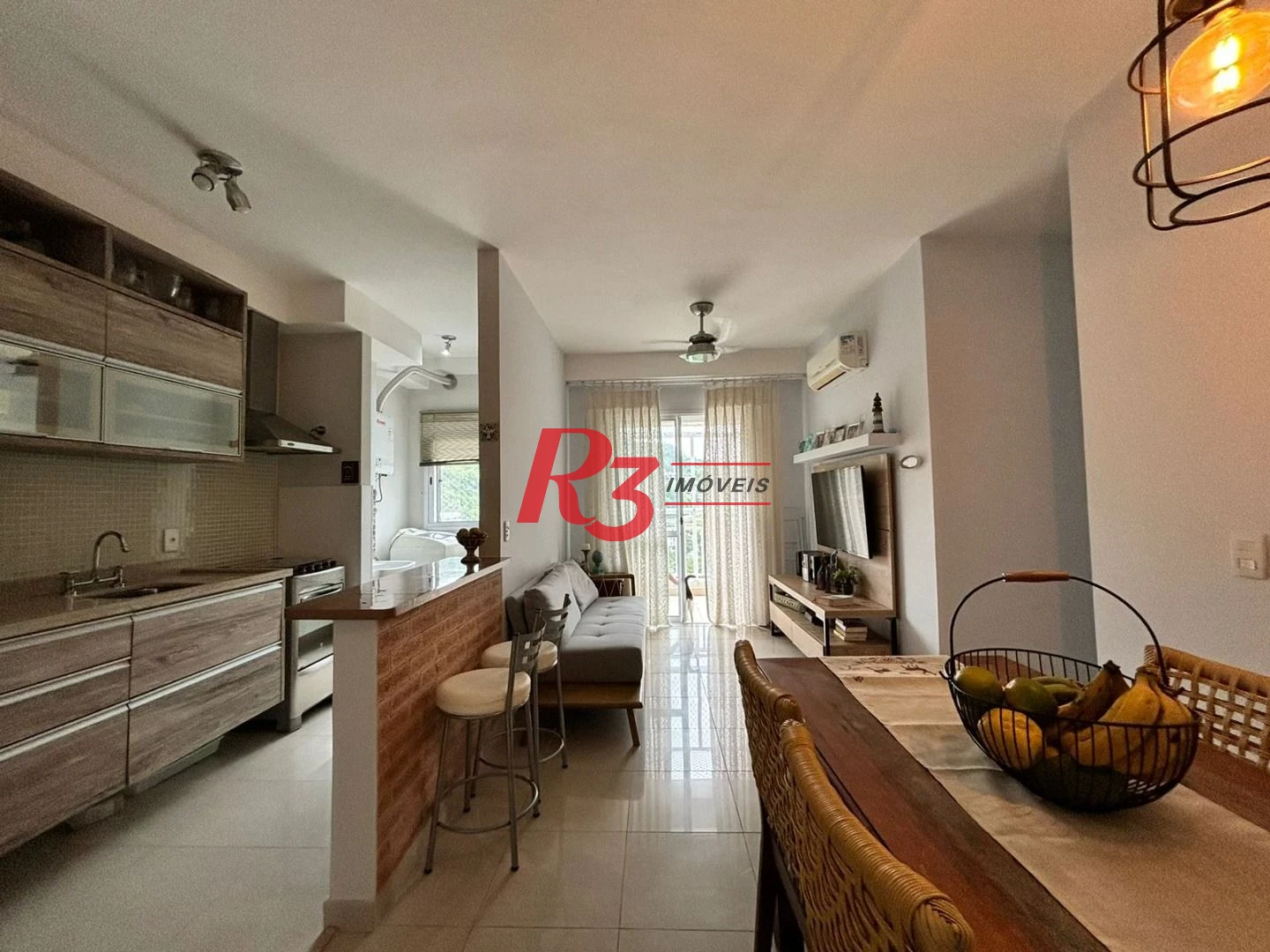 Apartamento à venda, 64 m² por R$ 585.000,00 - Marapé - Santos/SP