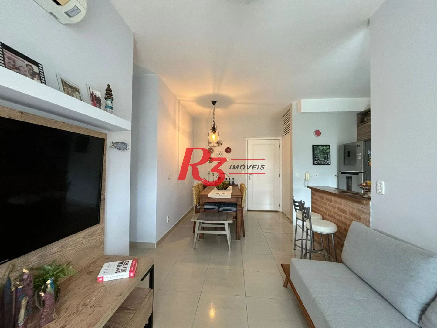 Apartamento à venda, 64 m² por R$ 585.000,00 - Marapé - Santos/SP