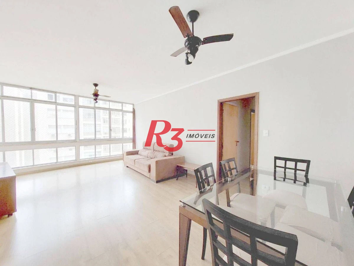 Apartamento à venda, 140 m² - Gonzaga - Santos/SP