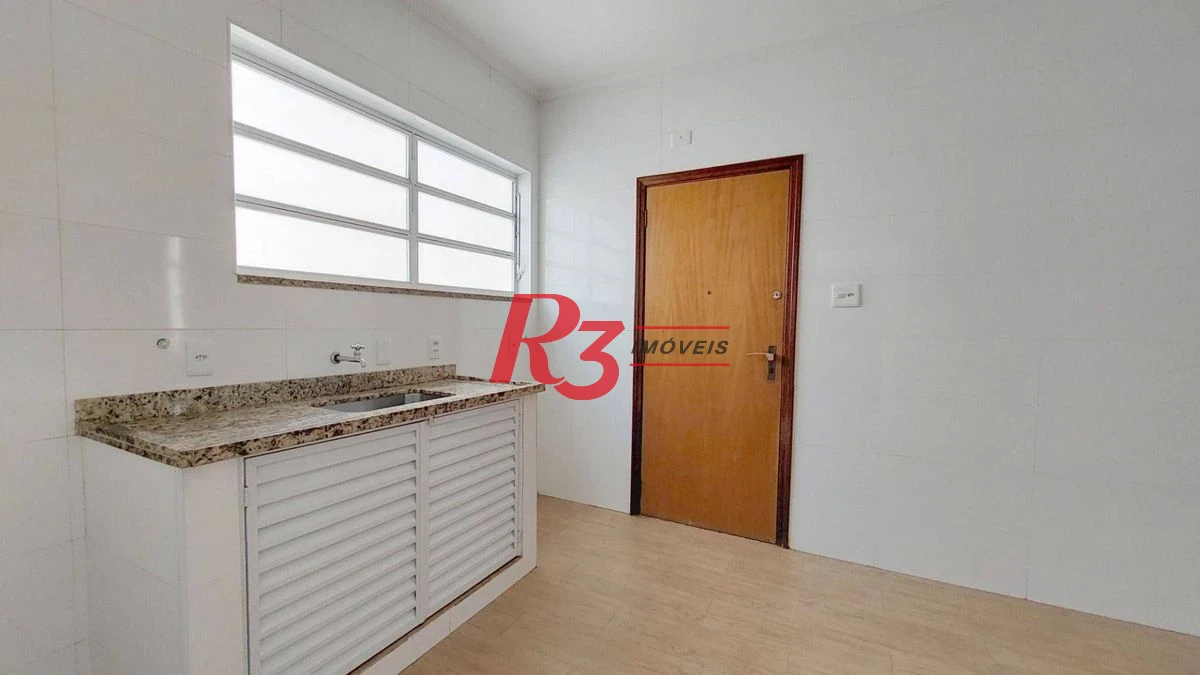 Apartamento à venda, 140 m² - Gonzaga - Santos/SP