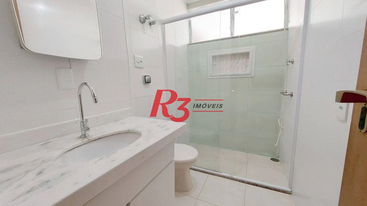 Apartamento à venda, 140 m² - Gonzaga - Santos/SP