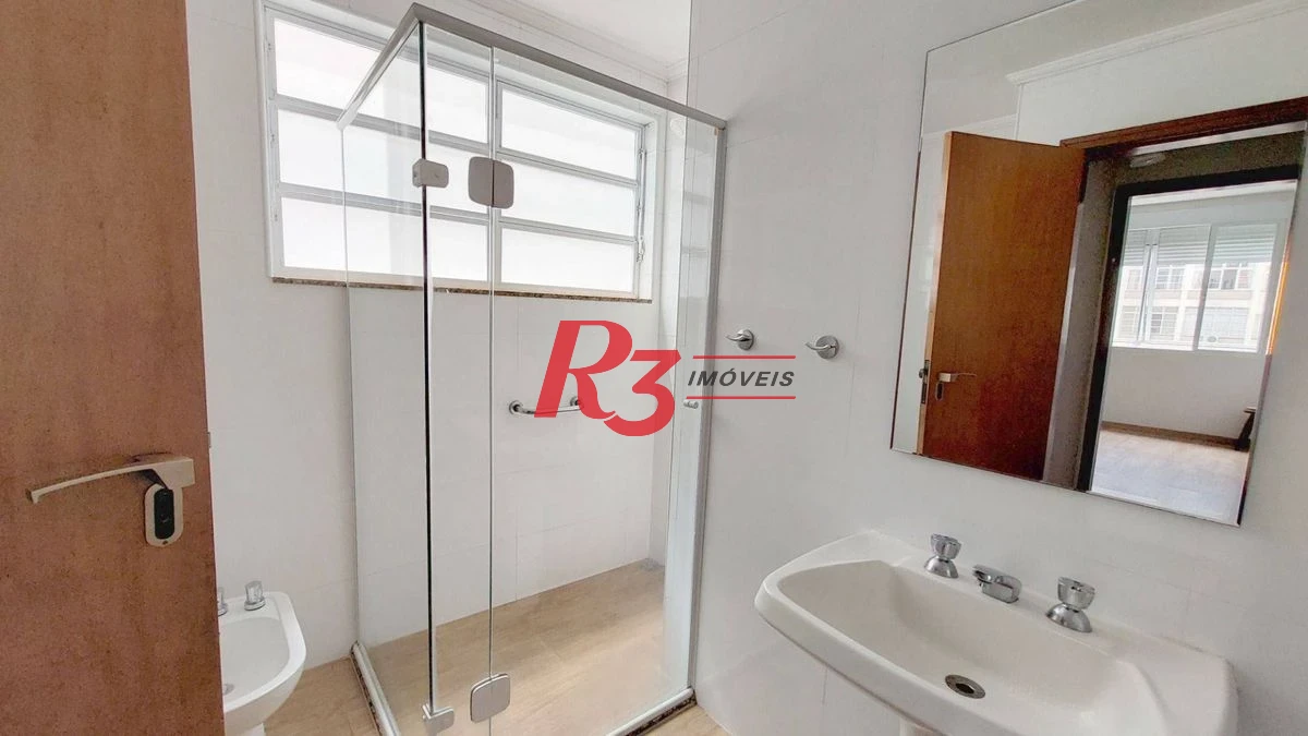 Apartamento à venda, 140 m² - Gonzaga - Santos/SP