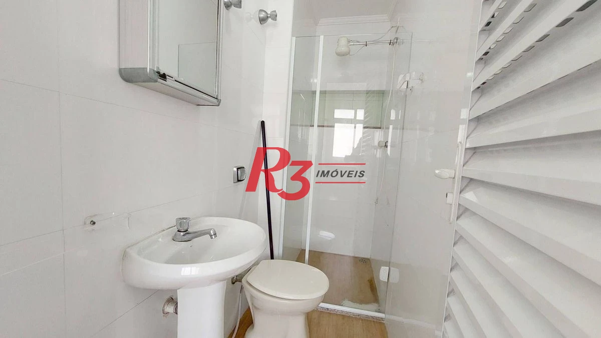 Apartamento à venda, 140 m² - Gonzaga - Santos/SP