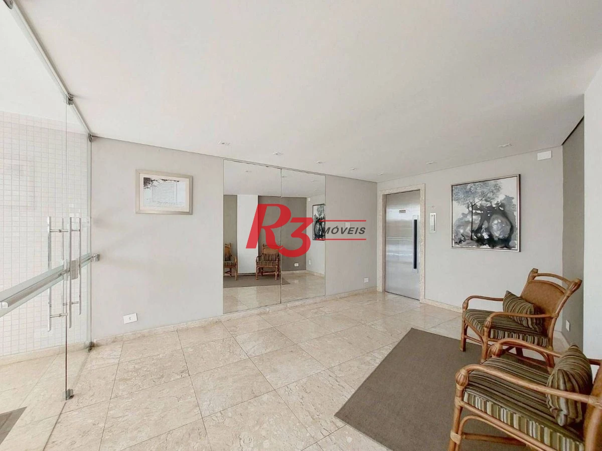 Apartamento à venda, 140 m² - Gonzaga - Santos/SP