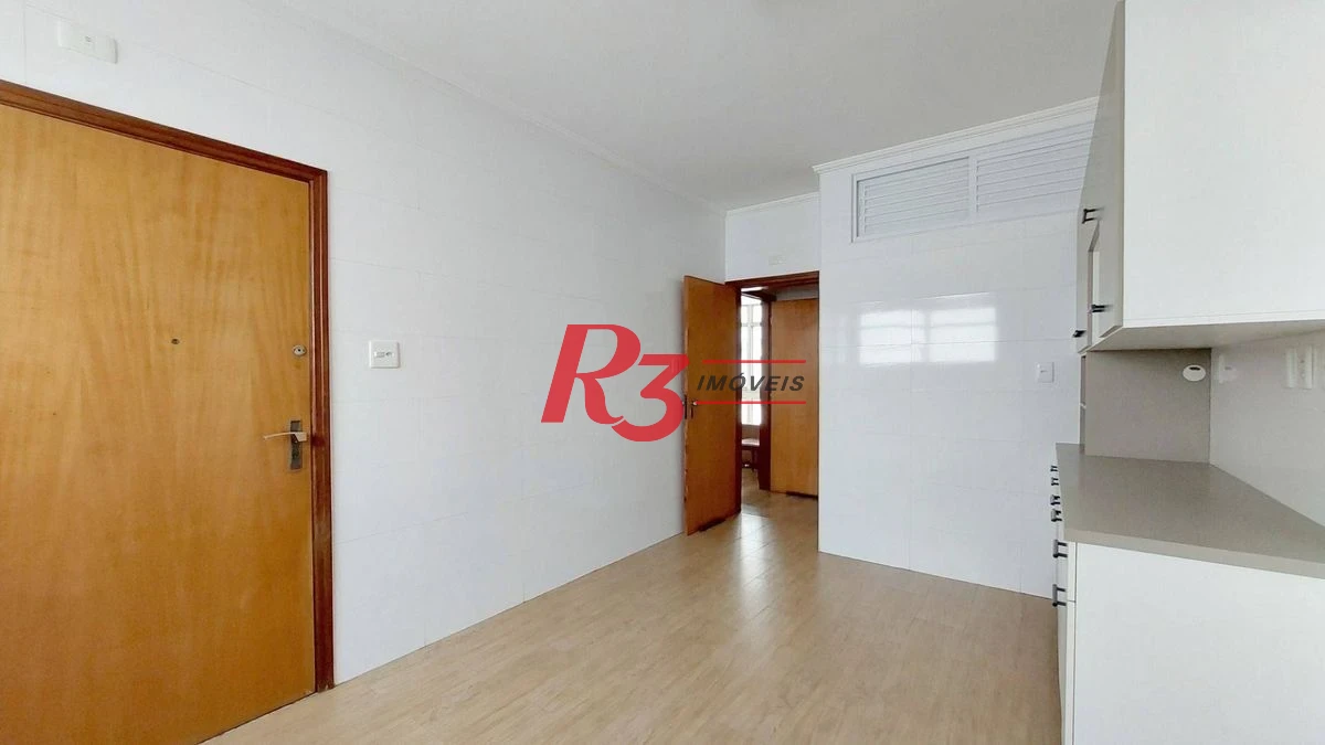 Apartamento à venda, 140 m² - Gonzaga - Santos/SP
