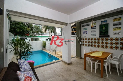 Village à venda, 227 m² por R$ 3.000.000,00 - Ponta da Praia - Santos/SP