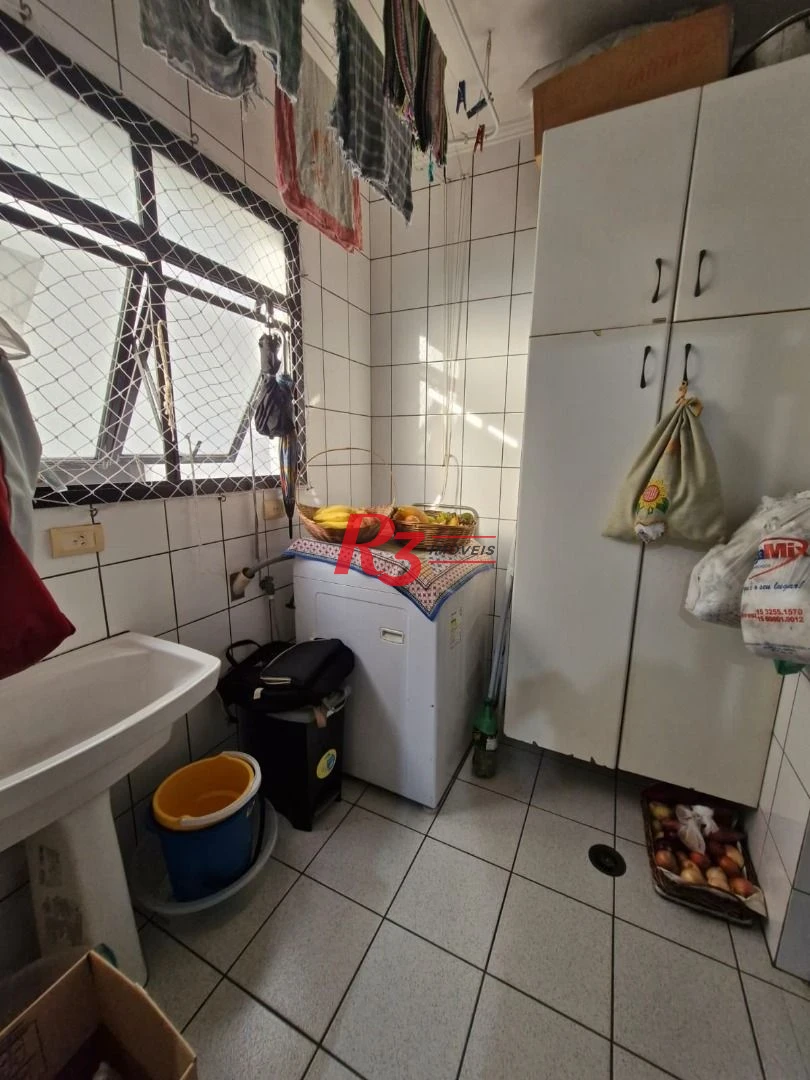 Apartamento com 2 dormitórios à venda, 83 m² por R$ 650.000,00 - Pompéia - Santos/SP