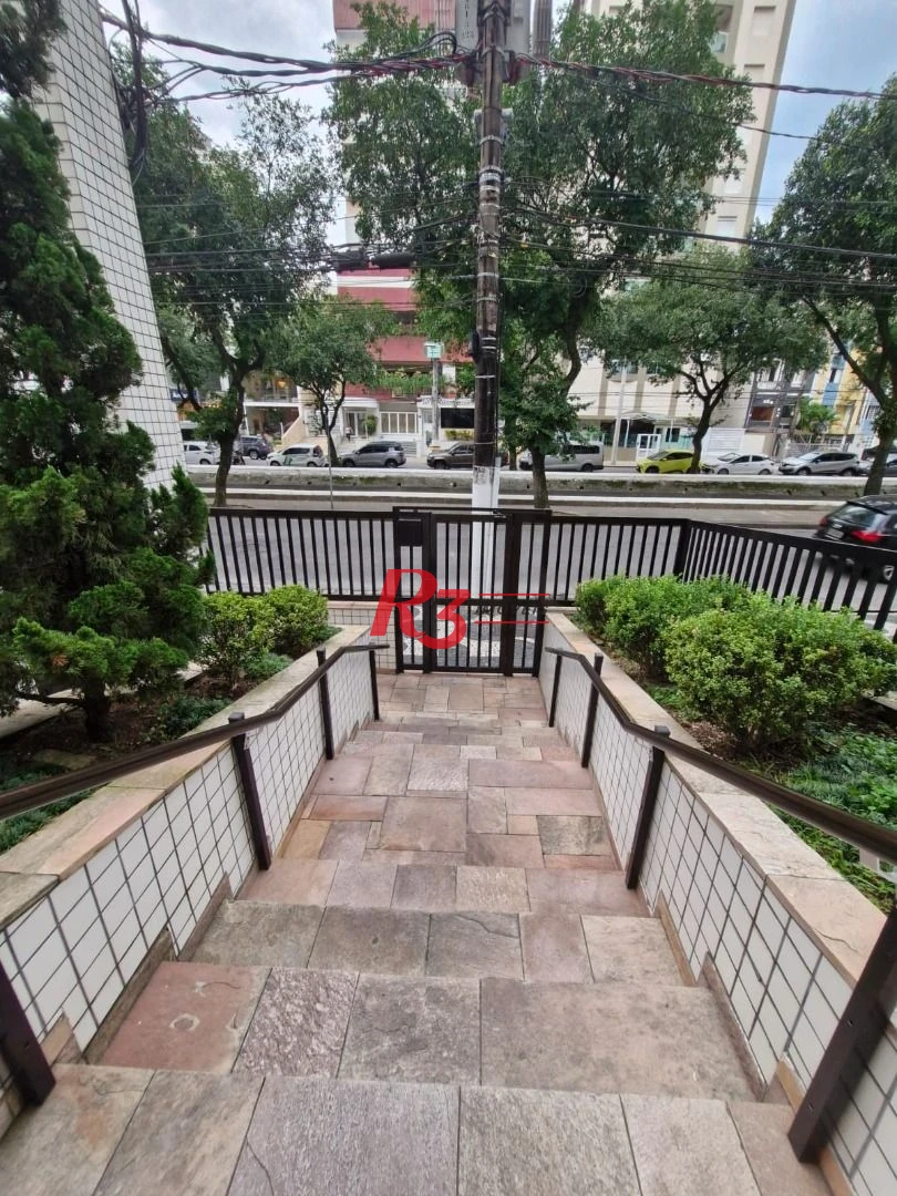 Apartamento com 2 dormitórios à venda, 83 m² por R$ 650.000,00 - Pompéia - Santos/SP