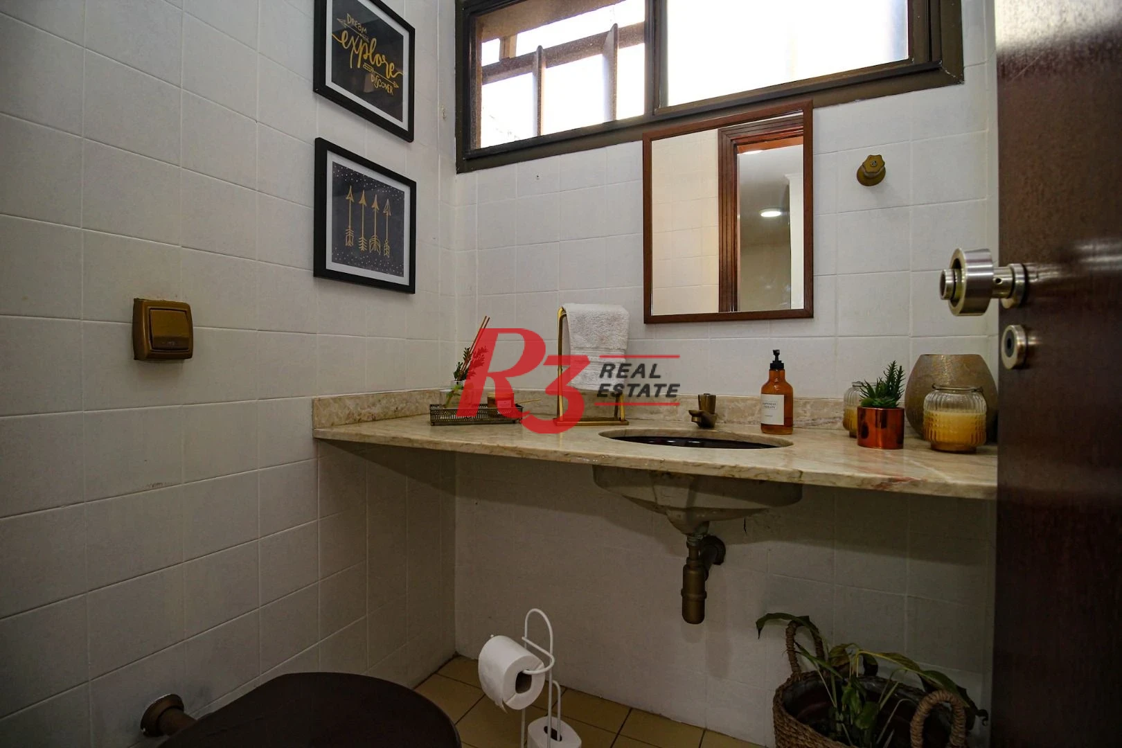 Apartamento com 3 dormitórios para alugar, 170 m² por R$ 7.800,00/ano - Boqueirão - Santos/SP