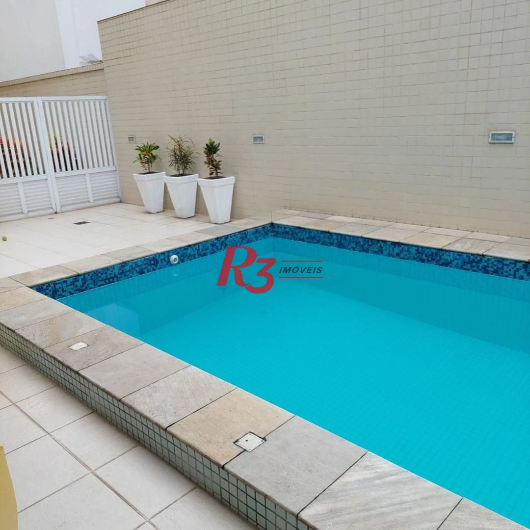 Sobrado com 3 dormitórios à venda, 276 m² por R$ 2.630.000,00 - Boqueirão - Santos/SP