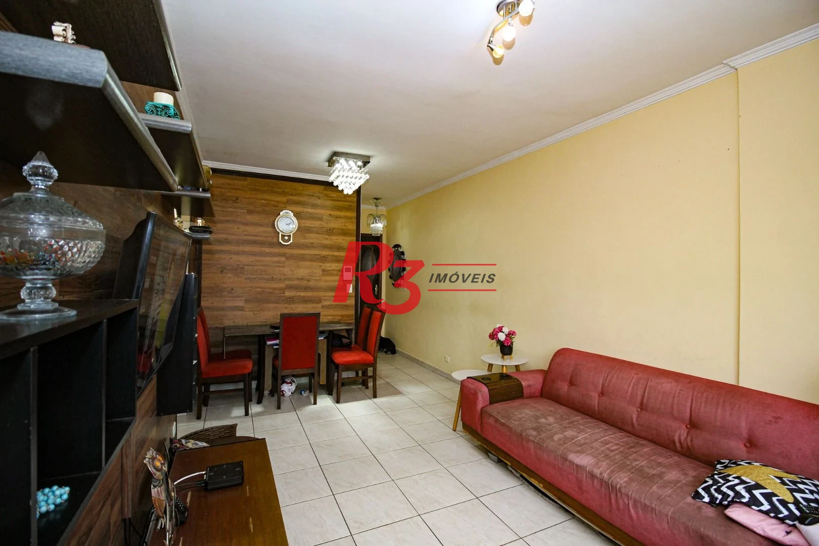 Apartamento com 2 dormitórios à venda, 82 m² por R$ 620.000,00 - Embaré - Santos/SP