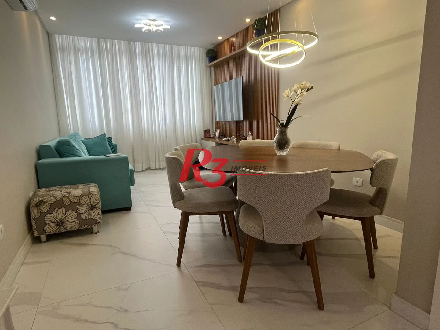 Apartamento com 3 dormitórios à venda, 87 m² por R$ 950.000,00 - Boqueirão - Santos/SP