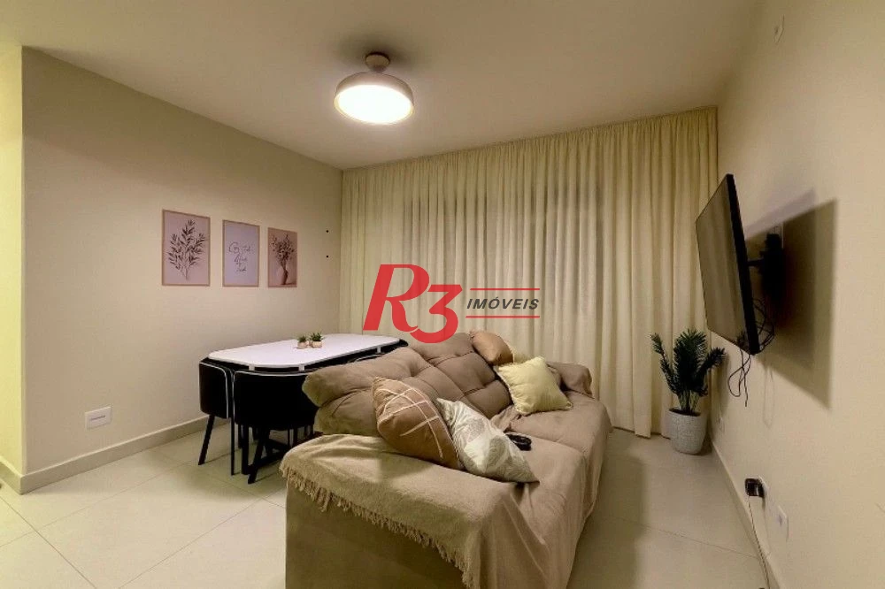 Apartamento com 3 dormitórios à venda, 85 m² por R$ 640.000,00 - Ponta da Praia - Santos/SP