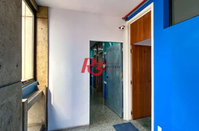 Sala para alugar, 100 m² por R$ 6.200,02/mês - Gonzaga - Santos/SP