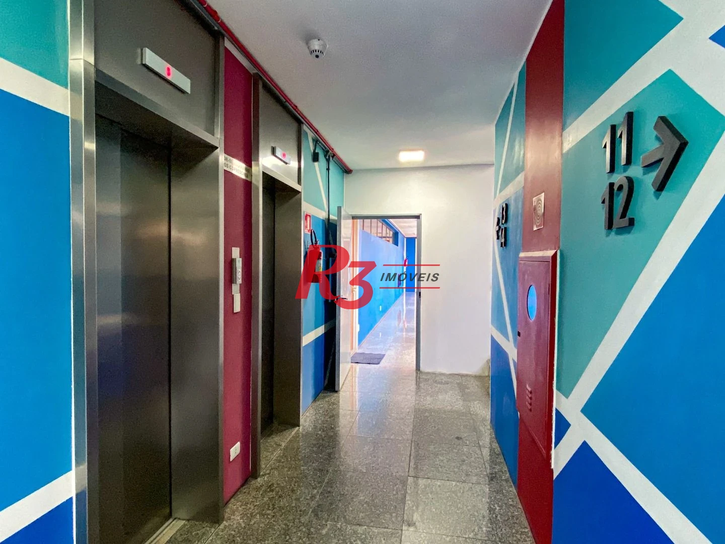 Sala para alugar, 100 m² por R$ 6.200,02/mês - Gonzaga - Santos/SP