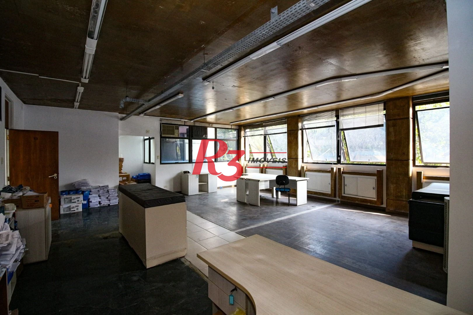 Sala para alugar, 100 m² por R$ 6.200,02/mês - Gonzaga - Santos/SP