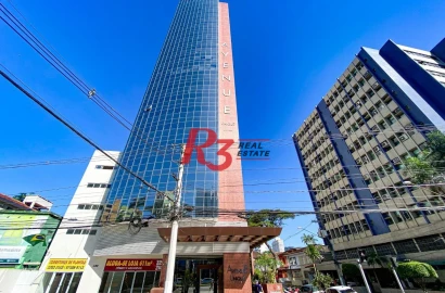 Sala para alugar, 104 m² por R$ 10.684,23/mês - Vila Matias - Santos/SP