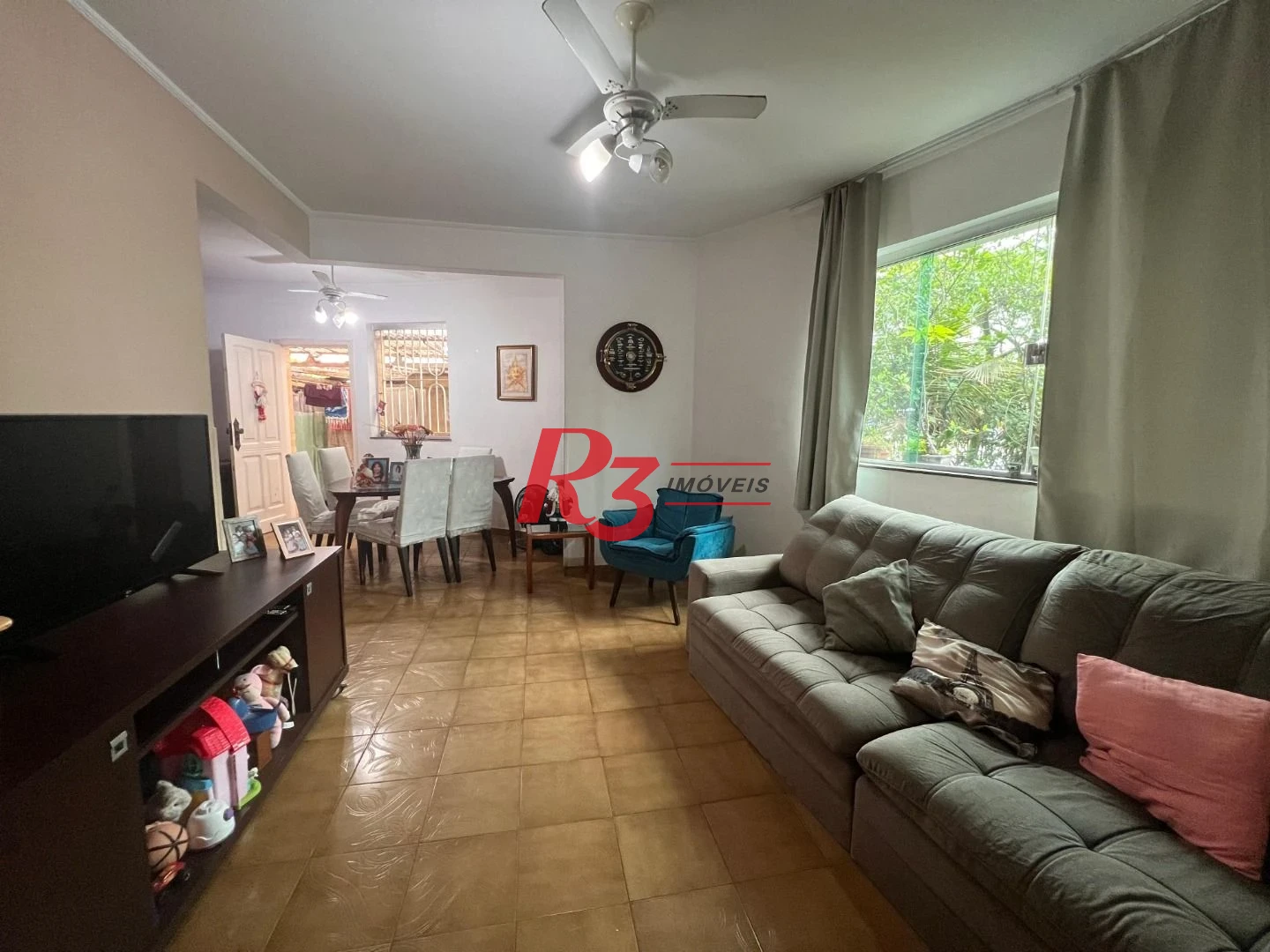 Casa com 3 dormitórios à venda, 148 m² por R$ 1.180.000,00 - Embaré - Santos/SP