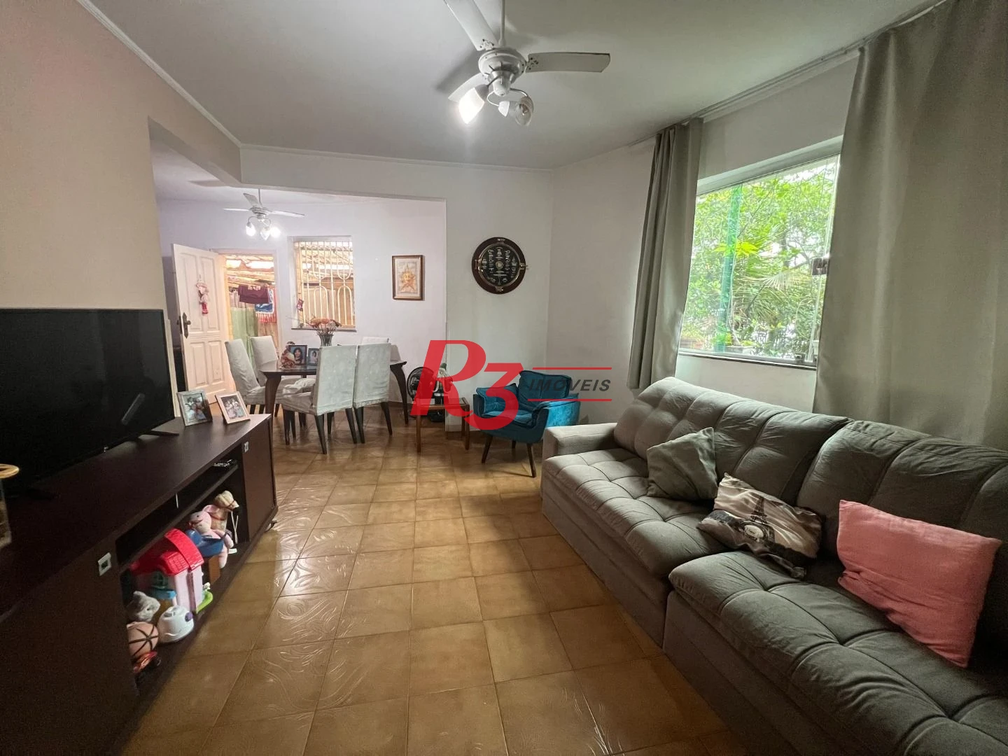 Casa com 3 dormitórios à venda, 148 m² por R$ 1.180.000,00 - Embaré - Santos/SP