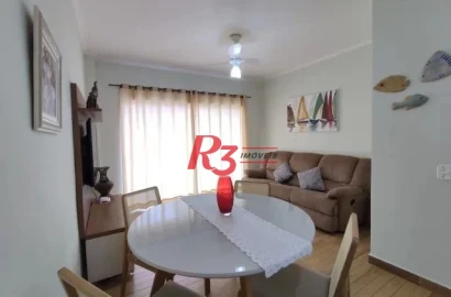 Apartamento com 3 dormitórios à venda, 84 m² por R$ 520.000,00 - Pitangueiras - Guarujá/SP