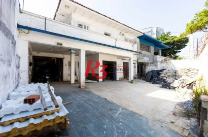 Sobrado com 4 dormitórios à venda, 258 m² por R$ 3.750.000,00 - Ponta da Praia - Santos/SP