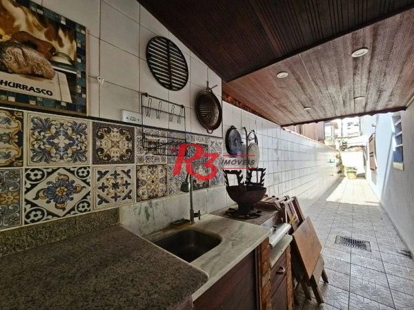 Casa com 3 dormitórios à venda, 158 m² por R$ 1.280.000,00 - Aparecida - Santos/SP