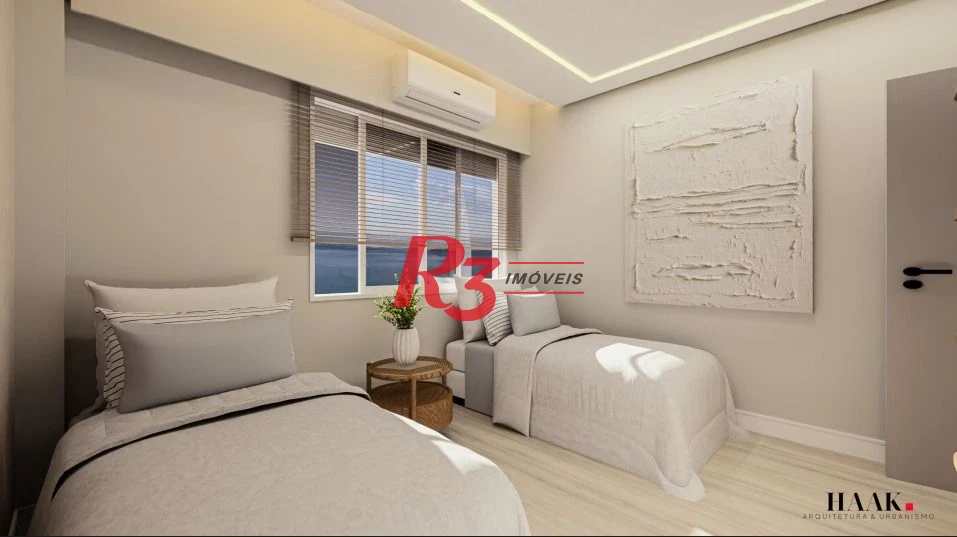Apartamento com 4 dormitórios à venda, 140 m² por R$ 2.400.000,00 - Embaré - Santos/SP
