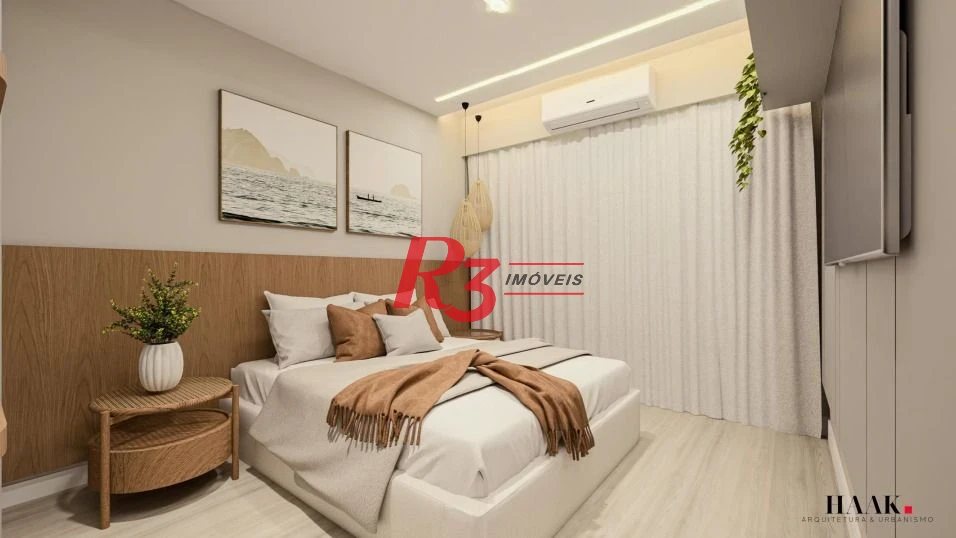 Apartamento com 4 dormitórios à venda, 140 m² por R$ 2.400.000,00 - Embaré - Santos/SP