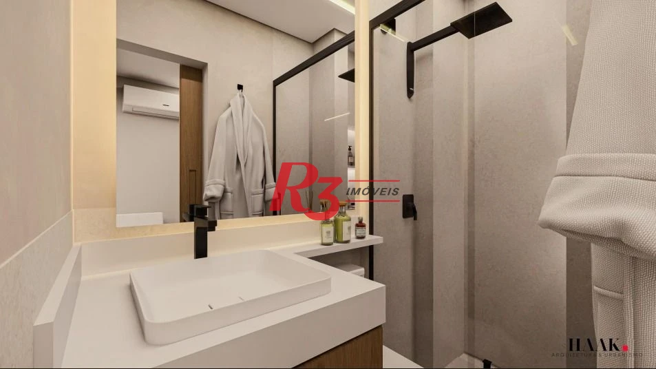Apartamento com 4 dormitórios à venda, 140 m² por R$ 2.400.000,00 - Embaré - Santos/SP