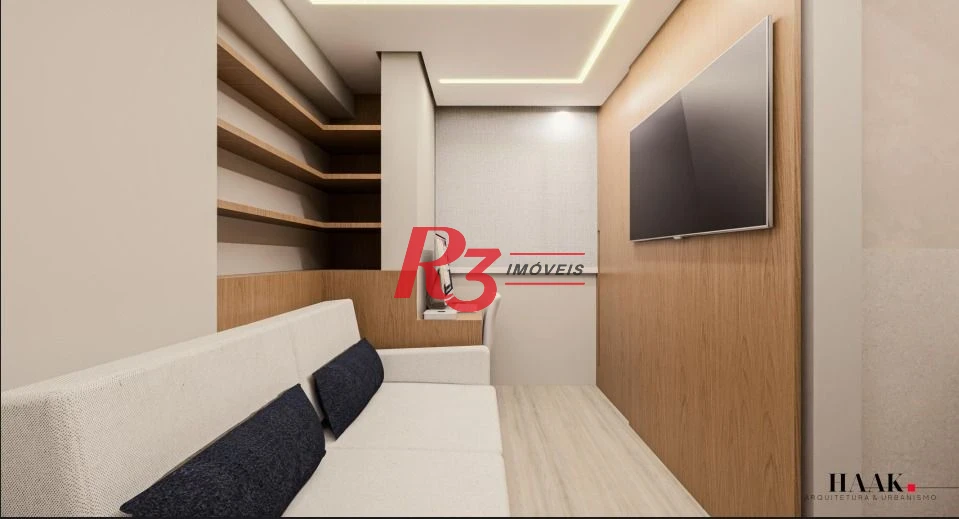 Apartamento com 4 dormitórios à venda, 140 m² por R$ 2.400.000,00 - Embaré - Santos/SP
