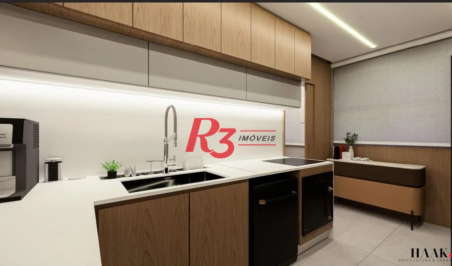 Apartamento com 4 dormitórios à venda, 140 m² por R$ 2.400.000,00 - Embaré - Santos/SP