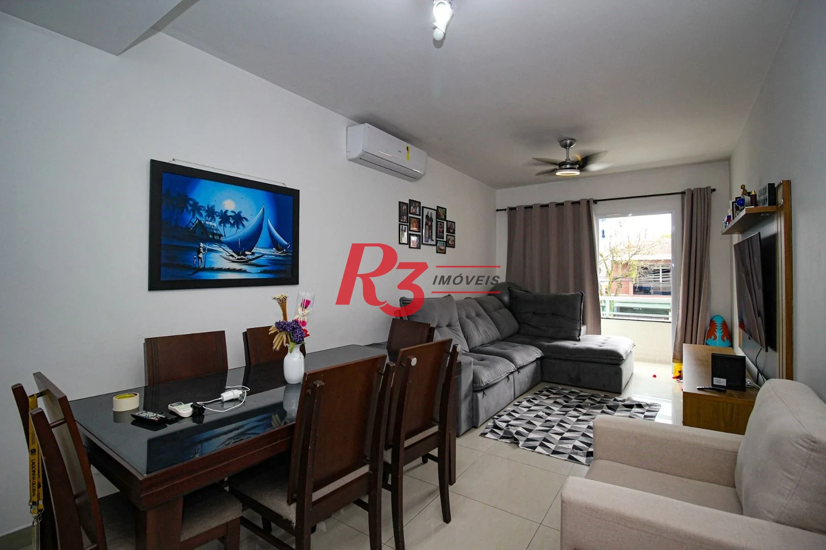 Casa com 3 dormitórios à venda, 165 m² por R$ 1.250.000,00 - Aparecida - Santos/SP