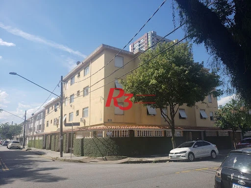 Apartamento com 1 dormitório à venda, 70 m² por R$ 430.000,00 - Aparecida - Santos/SP