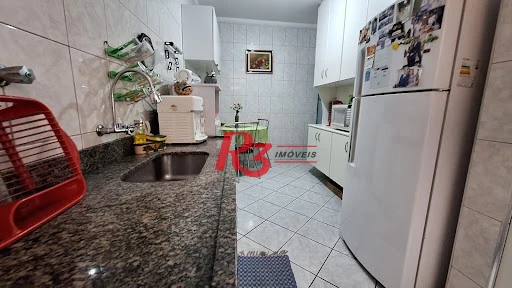 Apartamento com 1 dormitório à venda, 70 m² por R$ 430.000,00 - Aparecida - Santos/SP
